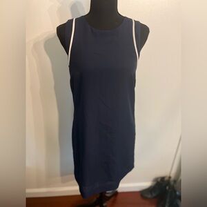 Banana Republic Navy Blue Sleeveless Shift Dress Size 2